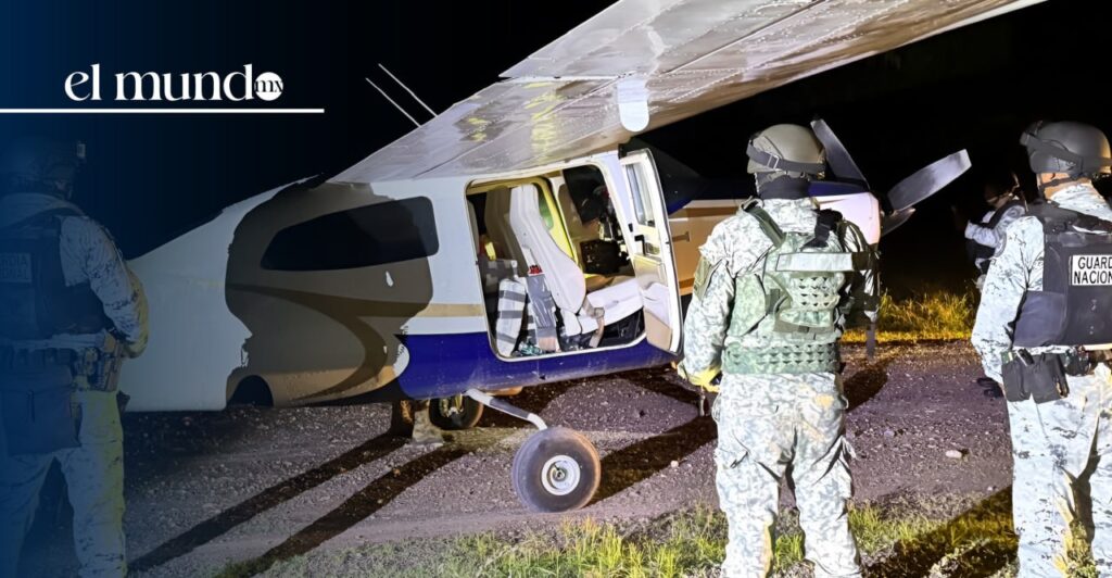 narcovuelo México El Salvador