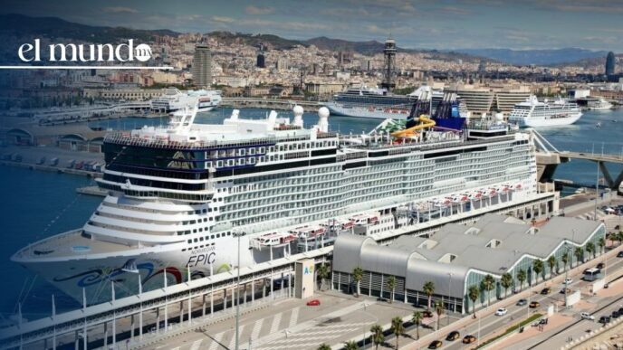 Barcelona recorta terminales de cruceros sin limitar turistas