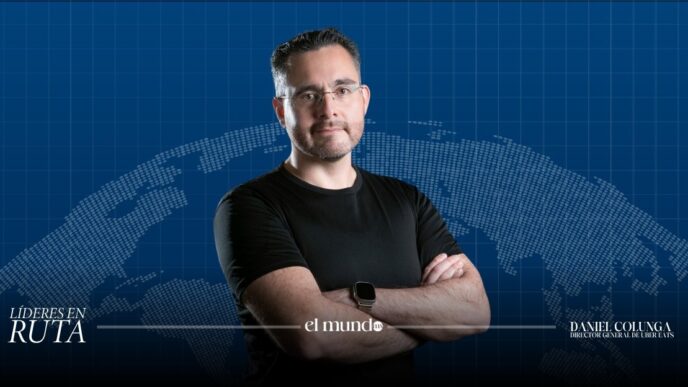 Daniel Colunga, director general de Uber Eats México