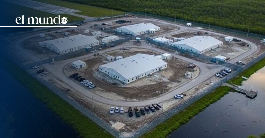 Migrantes mexicanos en Florida: 30 detenidos en centro de detención Alligator Alcatraz