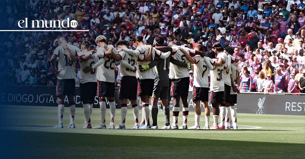 Liverpool rinde homenaje a Diogo Jota en la Community Shield Liverpool rinde homenaje a Diogo Jota en la Community Shield