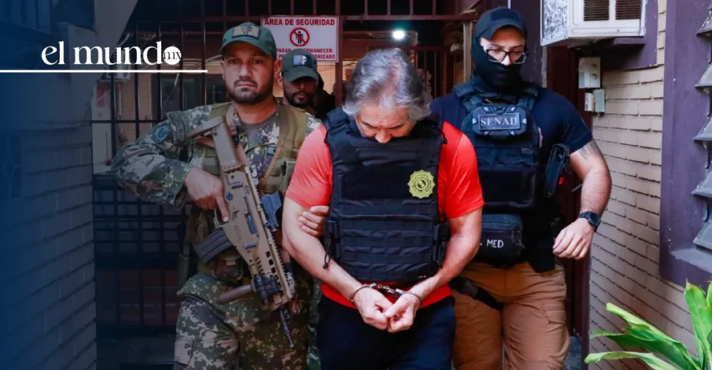 Paraguay expulsa a Hernán Bermúdez Requena, presunto líder criminal vinculado al CJNG Paraguay expulsa a Hernán Bermúdez Requena, presunto líder criminal vinculado al CJNG