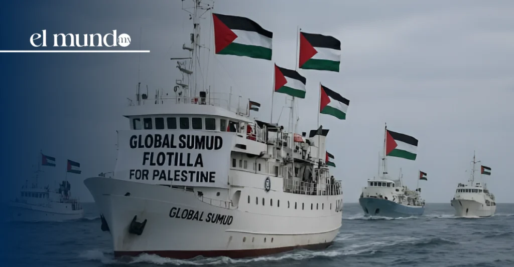 Israel secuestra Global Sumud Flotilla en misión humanitaria a Gaza Israel secuestra Flotilla Global Sumud en misión humanitaria a Gaza