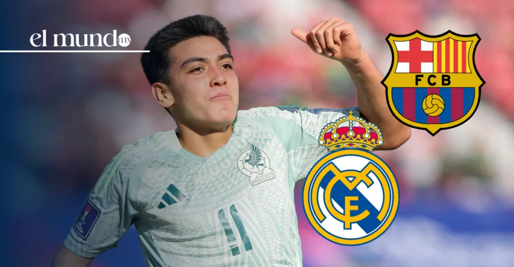 Gilberto Mora interesa a gigantes de Europa: Barcelona y Real Madrid siguen de cerca su progreso