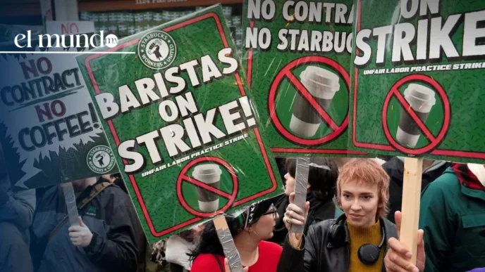 Huelga Starbucks 2025: Sindicato intensifica protesta en 120 tiendas por salarios