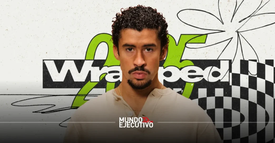 Bad Bunny es el artista más escuchado del mundo en Spotify 2025