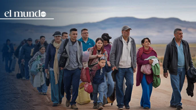 Personas repatriadas en México