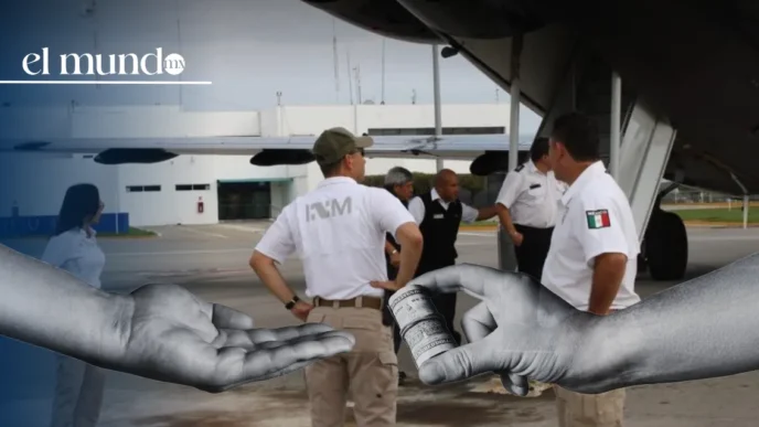 Sheinbaum echa a agentes del INM por corrupción en la frontera