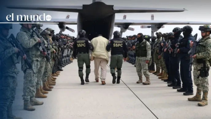 Traslado de capos a EE. UU. sin extradición desata acusaciones contra el gobierno de México