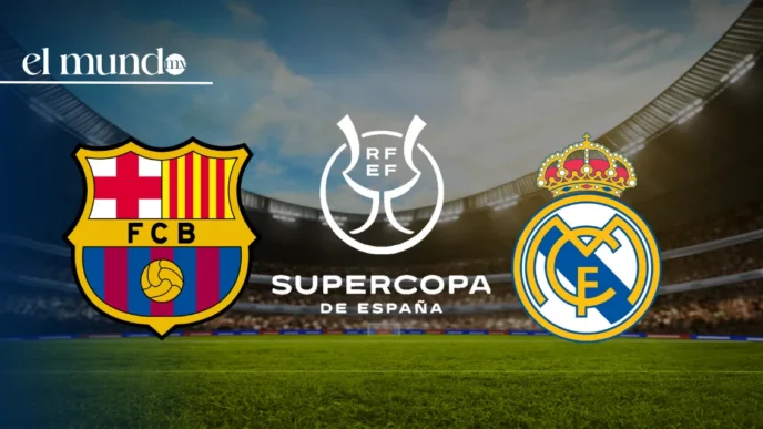 Barcelona vs Real Madrid: Fecha, horario y donde ver la Final de la Supercopa de España 2026