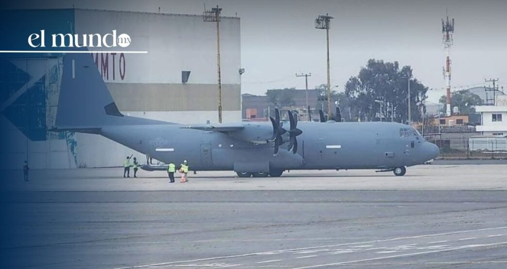 Avión militar de Estados Unidos aterriza en Toluca: C-130J Super Hercules genera interrogantes