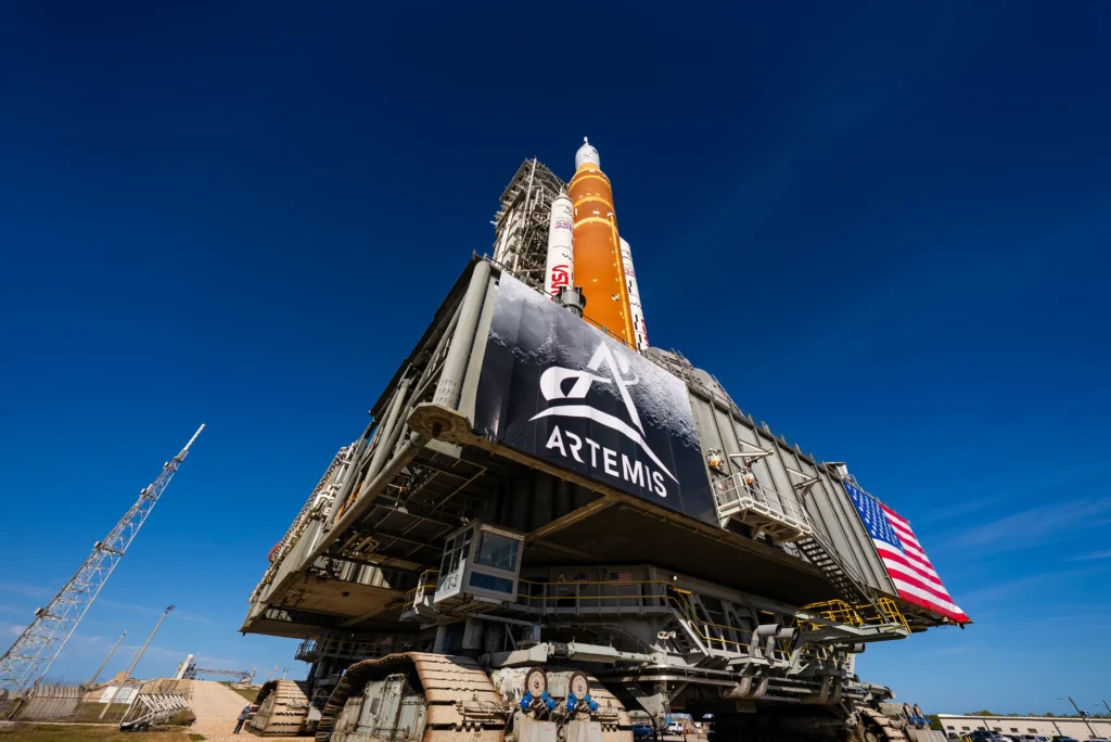 Ensayo general del lanzamiento de Artemis II realizado por la NASA