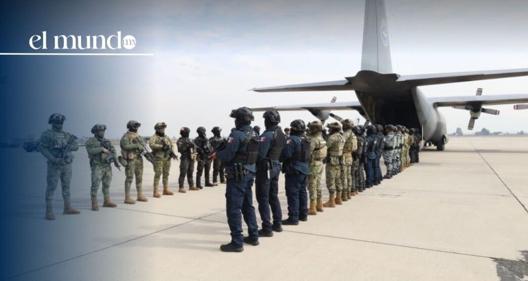 Trasladan a 37 reos del penal del Altiplano de México a Estados Unidos