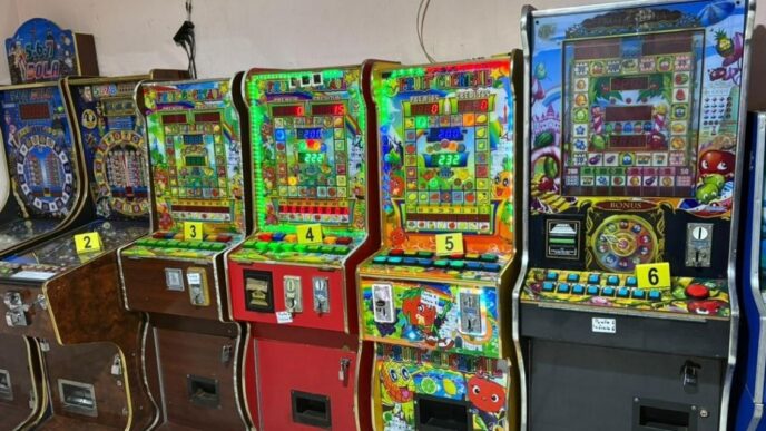 Michoacán: decomisan 107 máquinas tragamonedas en operativos contra minicasinos