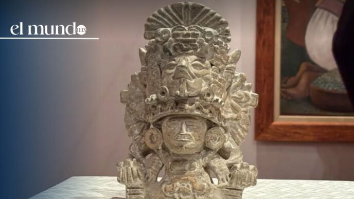 Portugal devuelve a México tres valiosas piezas arqueológicas prehispánicas