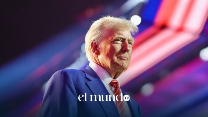 Trump critica a Sheinbaum por rechazar ayuda de EE.UU. para combatir a los narcos