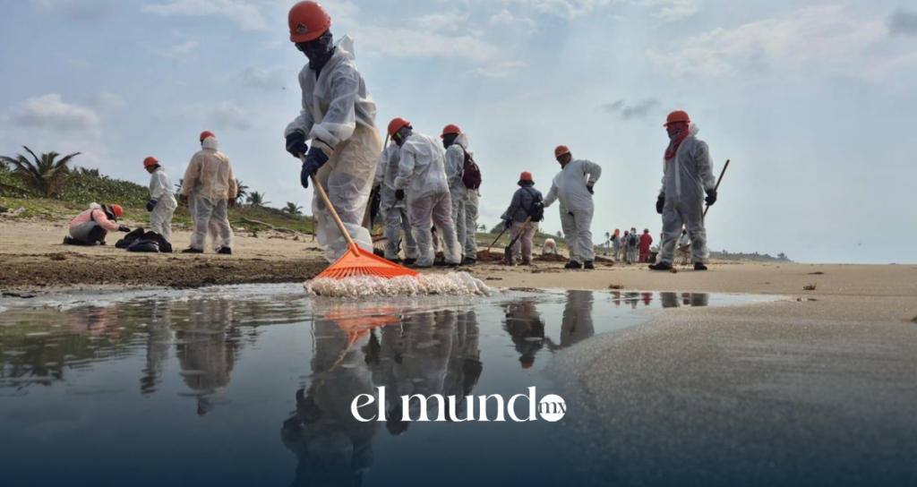 Punto donde inició el derrame petrolero en el Golfo de México acumula vertidos desde marzo de 2023