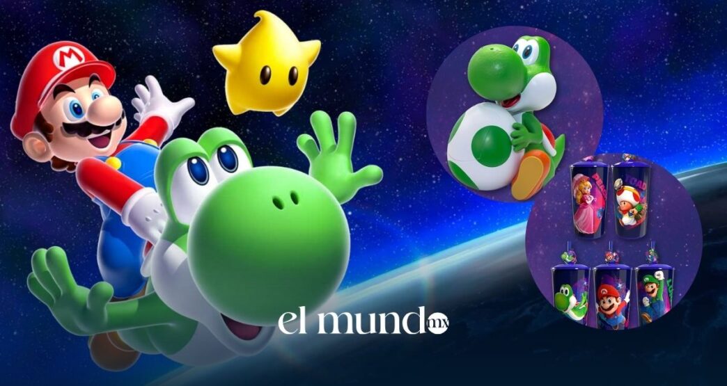 Yoshi llega a Cinépolis: precio y fecha de venta de la palomera y vasos coleccionables