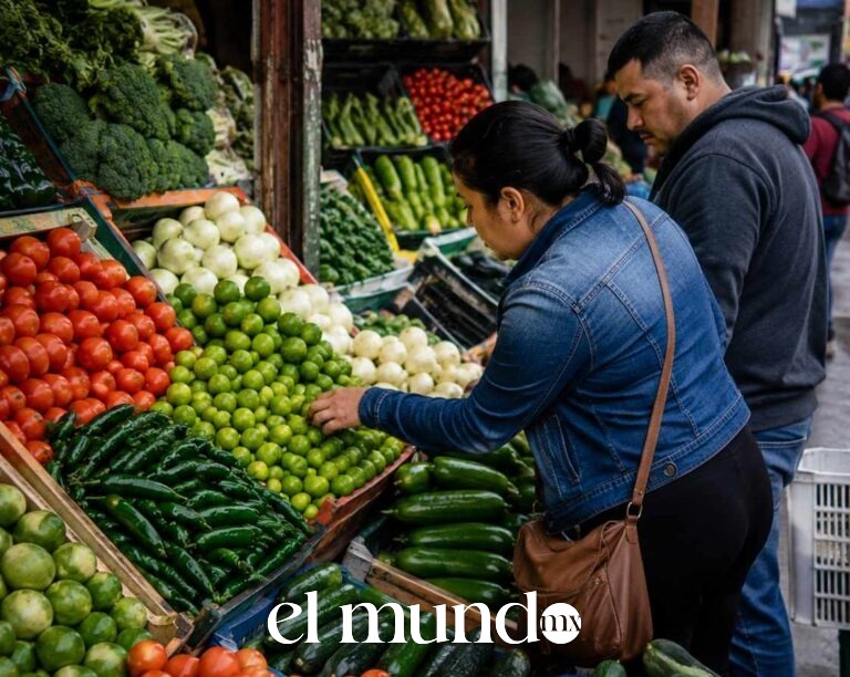 Canasta alimentaria en México subió 8.3% en abril 2026: el jitomate disparó los precios