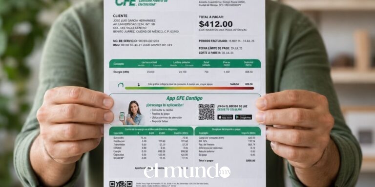 Cómo leer la gráfica de tu recibo de luz de la CFE y evitar entrar a la tarifa DAC