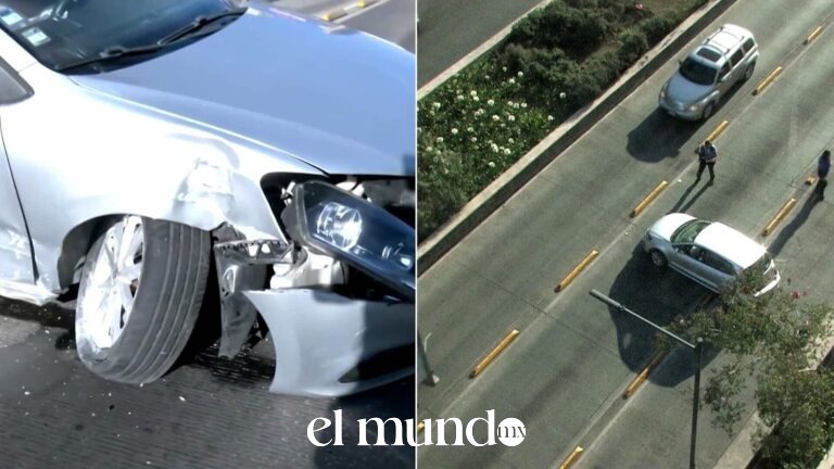 Automovilista choca contra muro en Chapultepec y Balderas y queda detenido
