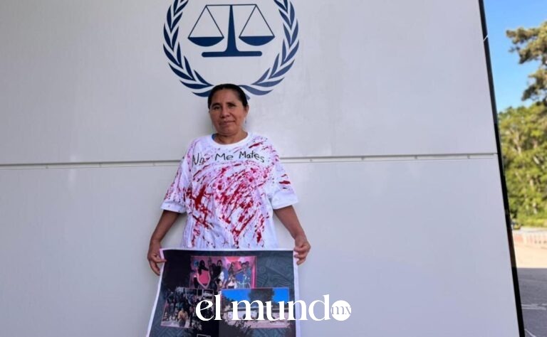 Activista indígena desplazada de Guerrero presenta denuncia contra Los Ardillos ante la Corte Penal Internacional