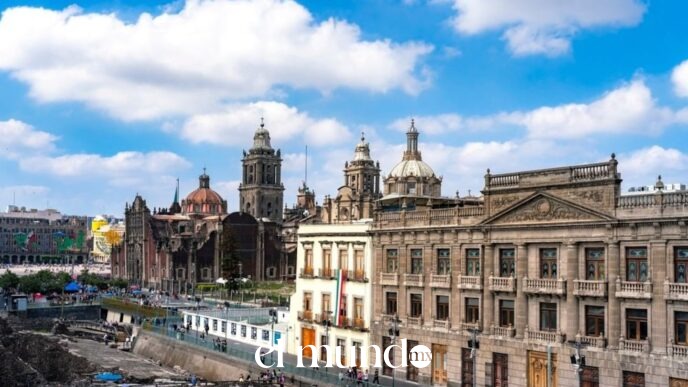 La Ciudad de México se hunde debido a la extracción excesiva de agua subterránea