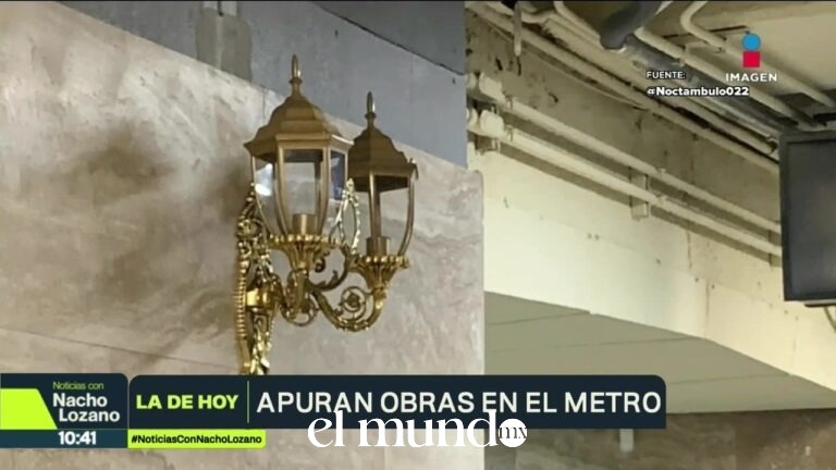 Faroles estilo barroco en la Línea 2 del Metro CDMX causan revuelo en redes sociales