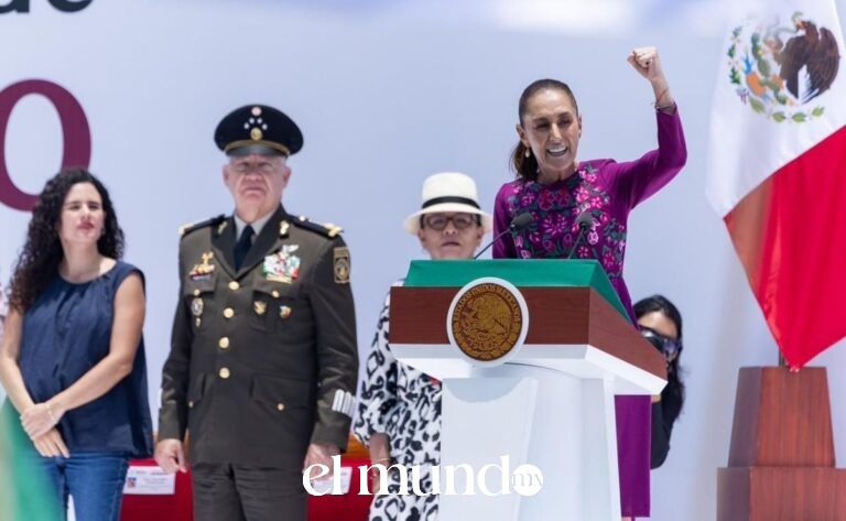 Sheinbaum presenta informe de rendición de cuentas con defensa de la soberanía y críticas a expresidentes