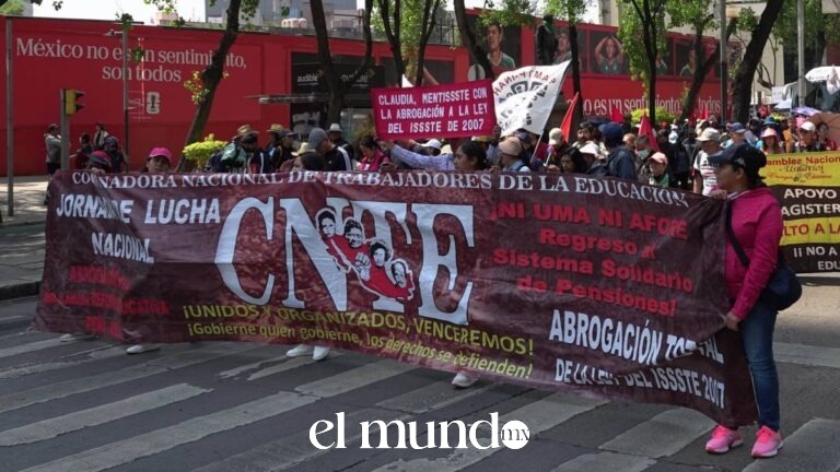 CNTE marcha este lunes 25 de mayo en CDMX y Oaxaca previo al Paro Nacional del 1 de junio