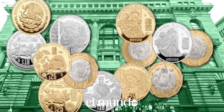 Ya puedes conseguir las monedas de 20 pesos del Mundial 2026 en sucursales bancarias