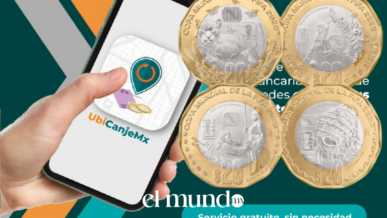 Así puedes saber qué bancos tienen monedas conmemorativas del Mundial 2026 disponibles