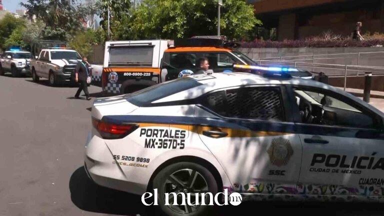 Policía se autolesiona con su arma de fuego en Plaza Mitikah; descartan balacera