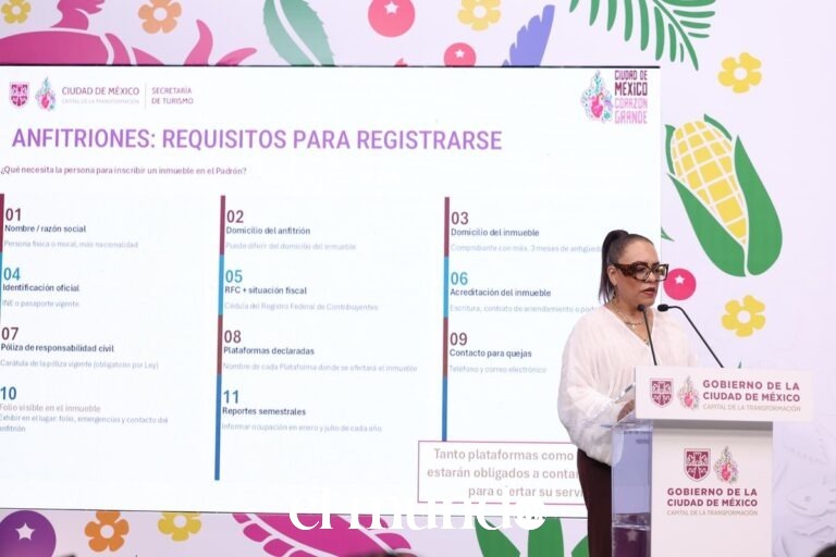 CDMX activa registro obligatorio para quienes rentan viviendas en plataformas digitales