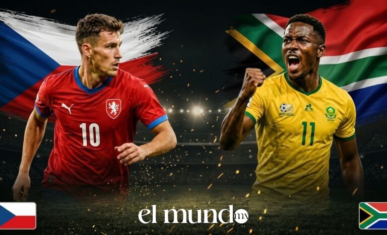 Chequia 1–0 Sudáfrica · MEDIO TIEMPO · Mundial 2026