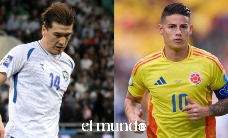 Uzbekistán 0–1 Colombia · MEDIO TIEMPO · Mundial 2026 Uzbekistan vs Colombia EN VIVO Group Stage – 1 Mundial 2026