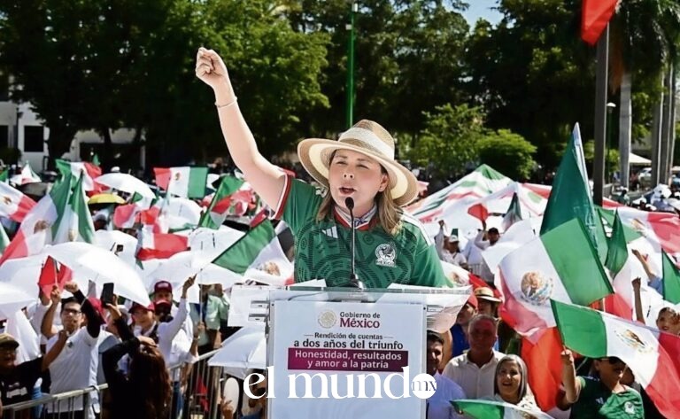 Gobernadores morenistas encabezan concentraciones de apoyo a Sheinbaum en 30 estados del país