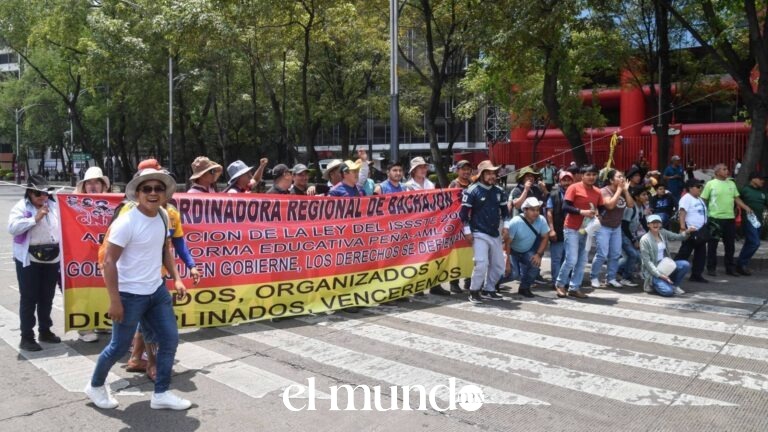 CNTE mantiene concentraciones este 4 de junio en CDMX: estos son los puntos con posibles bloqueos