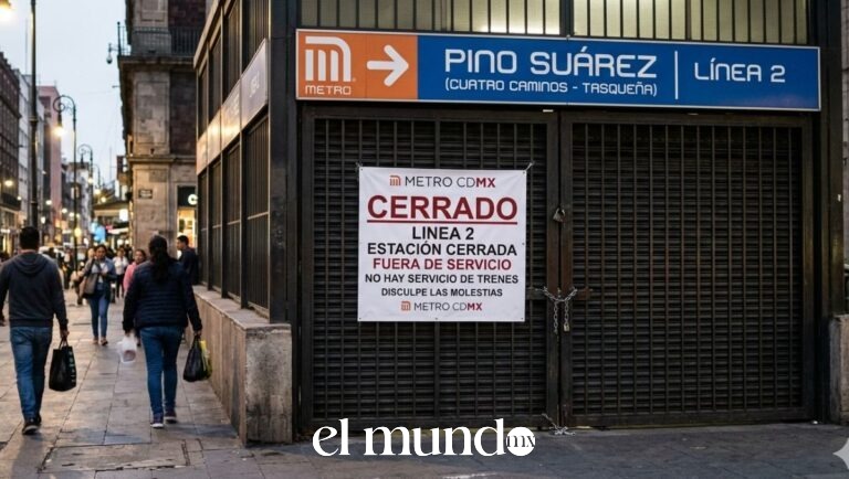 Metro CDMX cierra cinco estaciones de la Línea 2 por trabajos de mantenimiento previo al Mundial 2026