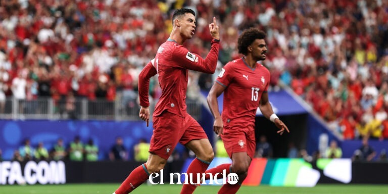 Cristiano Ronaldo se convierte en el primer futbolista en marcar en seis Copas Mundiales