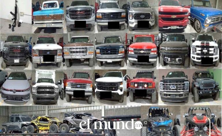 Ejército decomisa 46 vehículos y tres inmuebles de La Mayiza en operativo en Durango