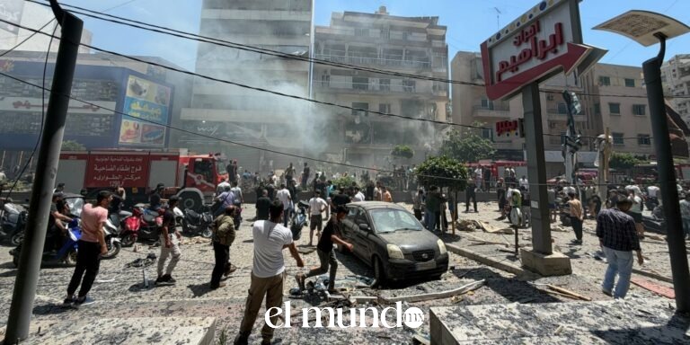 Israel bombardea Beirut con 3 muertos; Trump furioso: ‘no debería haber pasado’ Israel ataca objetivos de Hezbollah en suburbios de Beirut tras lanzamiento de proyectiles; tres muertos
