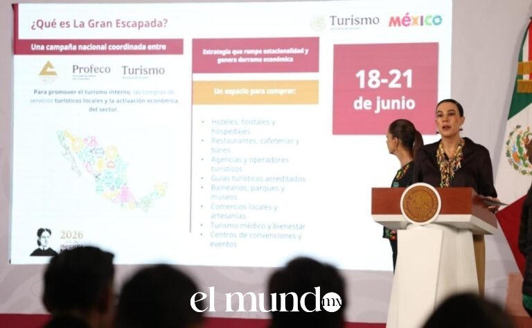Gobierno federal lanza programa La Gran Escapada con 114 mil experiencias turísticas con descuento