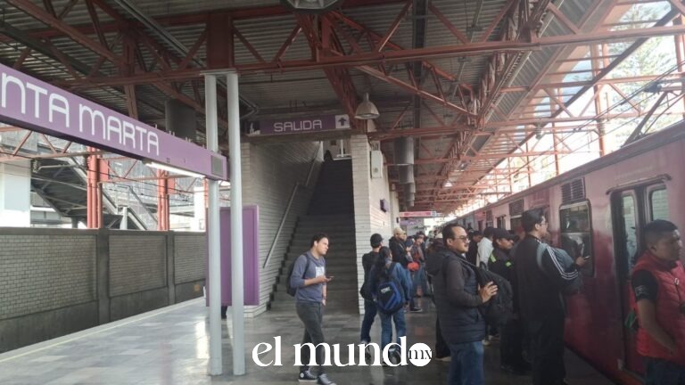Línea A del Metro de CDMX opera con afectaciones por fuertes lluvias en zona oriente