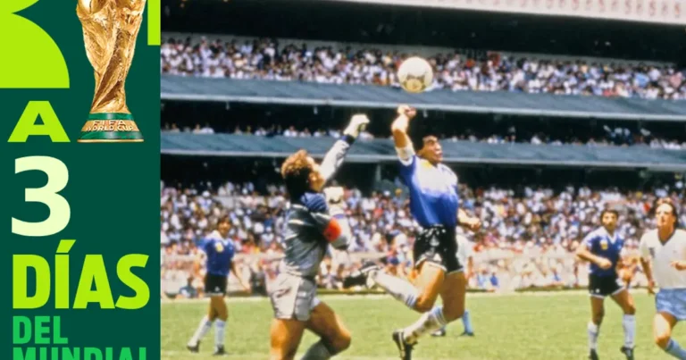 Se cumplen 40 años de la Mano de Dios: el gol de Maradona que cambió la historia del futbol
