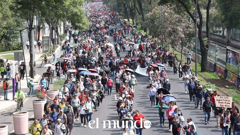 CNTE realiza marcha este 12 de junio en dos puntos de la CDMX con afectaciones en Reforma