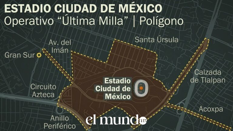 CDMX implementa operativo Última Milla para el partido México vs Chequia del Mundial 2026