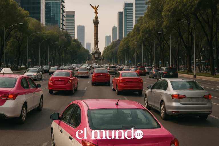 Hoy No Circula CDMX martes 23 junio 2026: engomado rosa, placas 7 y 8 Hoy No Circula CDMX martes 23 junio: placas 7 y 8