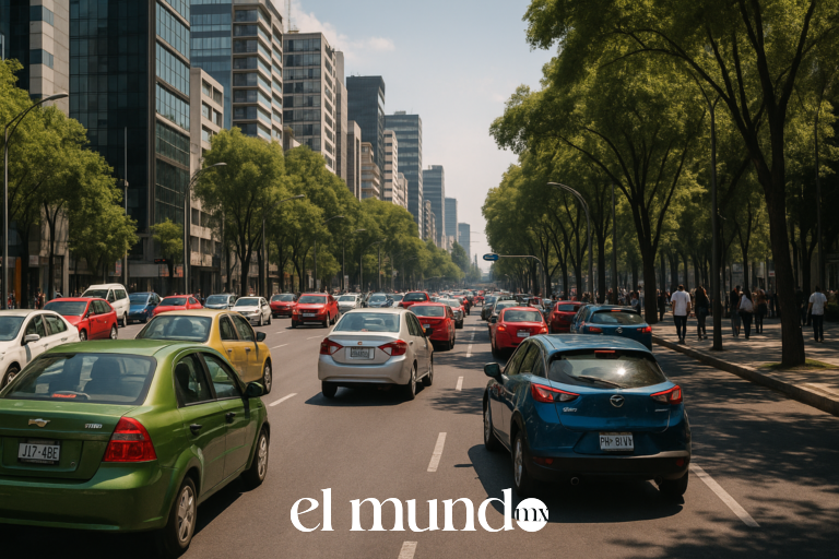 Hoy No Circula CDMX: engomado verde y placas 1 y 2