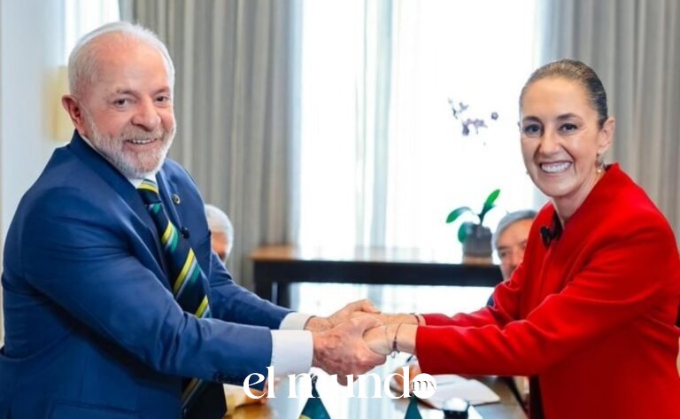 Sheinbaum y Lula da Silva conversan sobre protestas durante Mundial de Brasil y acuerdo con Petrobras Sheinbaum y Lula da Silva conversan sobre protestas durante Mundial de Brasil y acuerdo con Petrobras